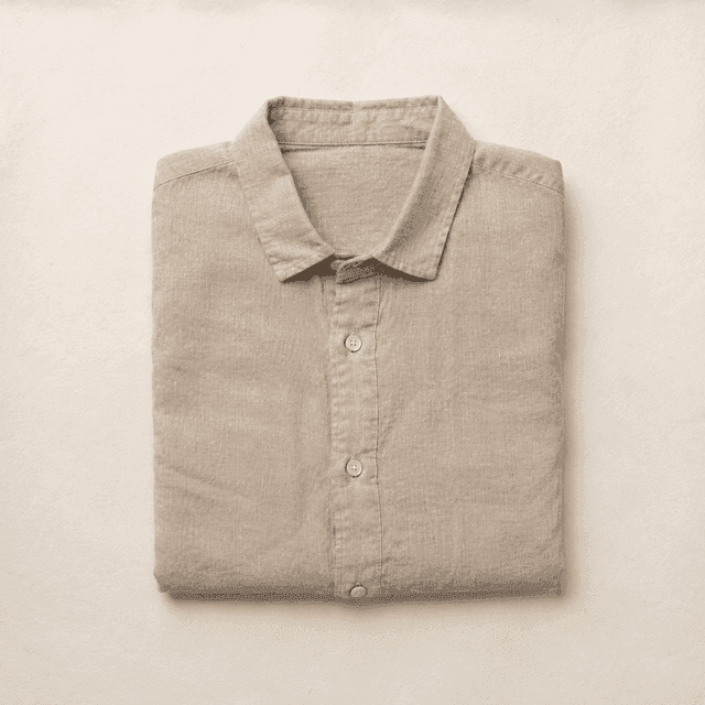 Sand linen shirt