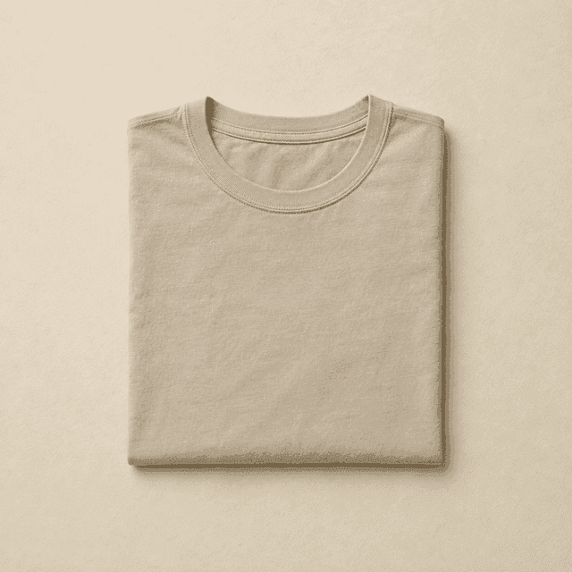 Bone cotton t-shirt